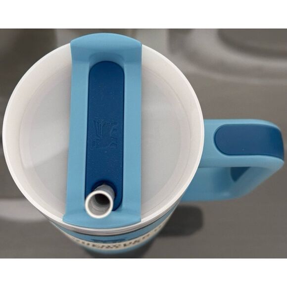 Stanley Quencher H2.0 FlowState Tumbler 30oz, POOL BLUE - Picture 3 of 4